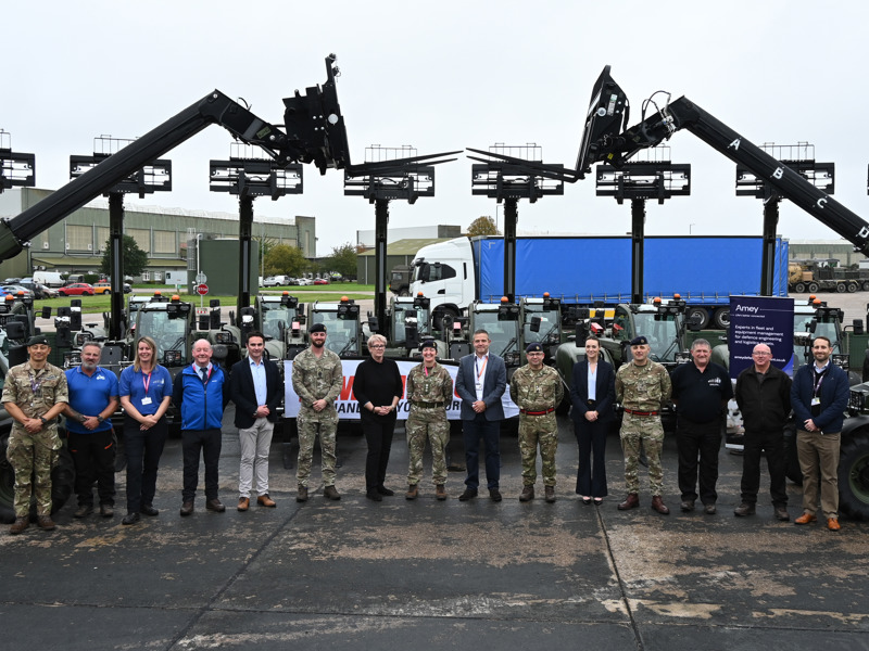 Deployment of the Manitou RTFL equipment across the UK Armed Forces