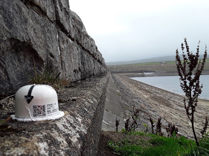 A cliff side.