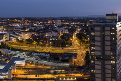Cityscape image of Wolverhampton.
