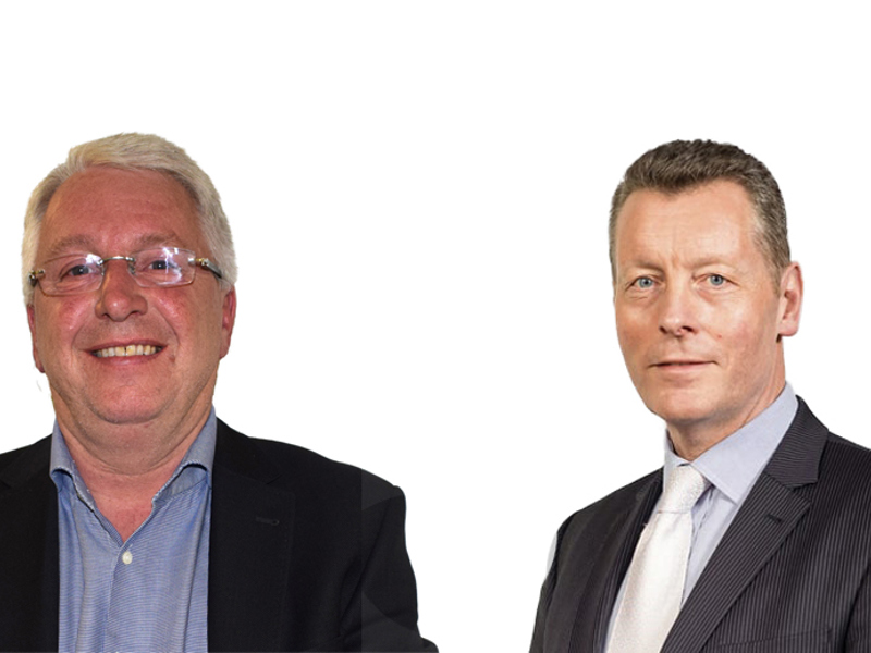 Two Amey employees.