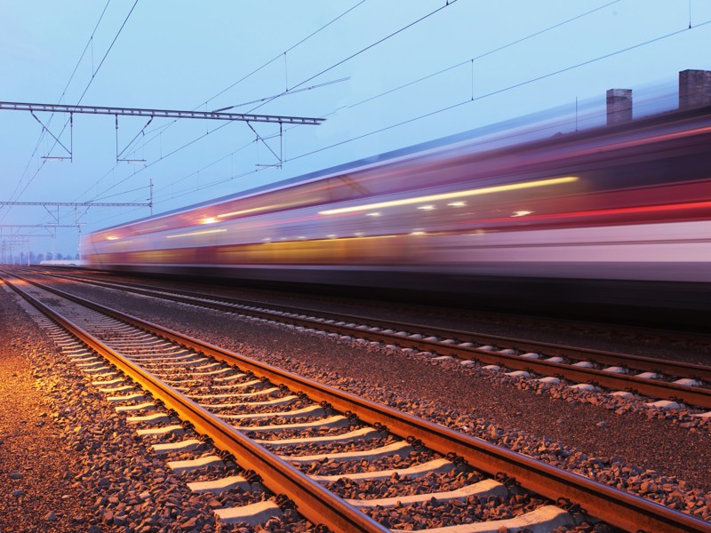 Speeding Train
