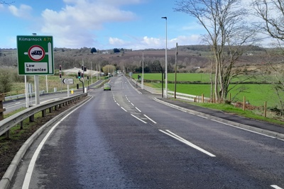 Image of a road in the country side
